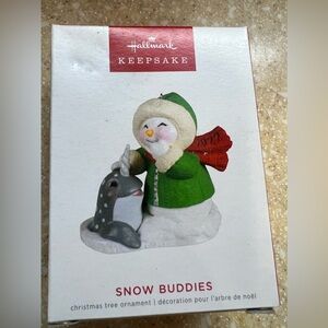 2022 Hallmark Snow Buddies 25th in the Series Ornament NEW